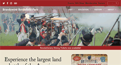 Desktop Screenshot of brandywinebattlefield.org
